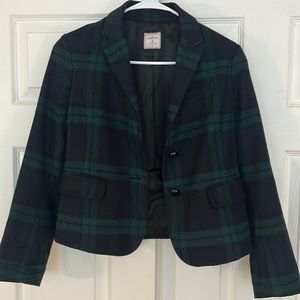 Plaid Gap Blazer